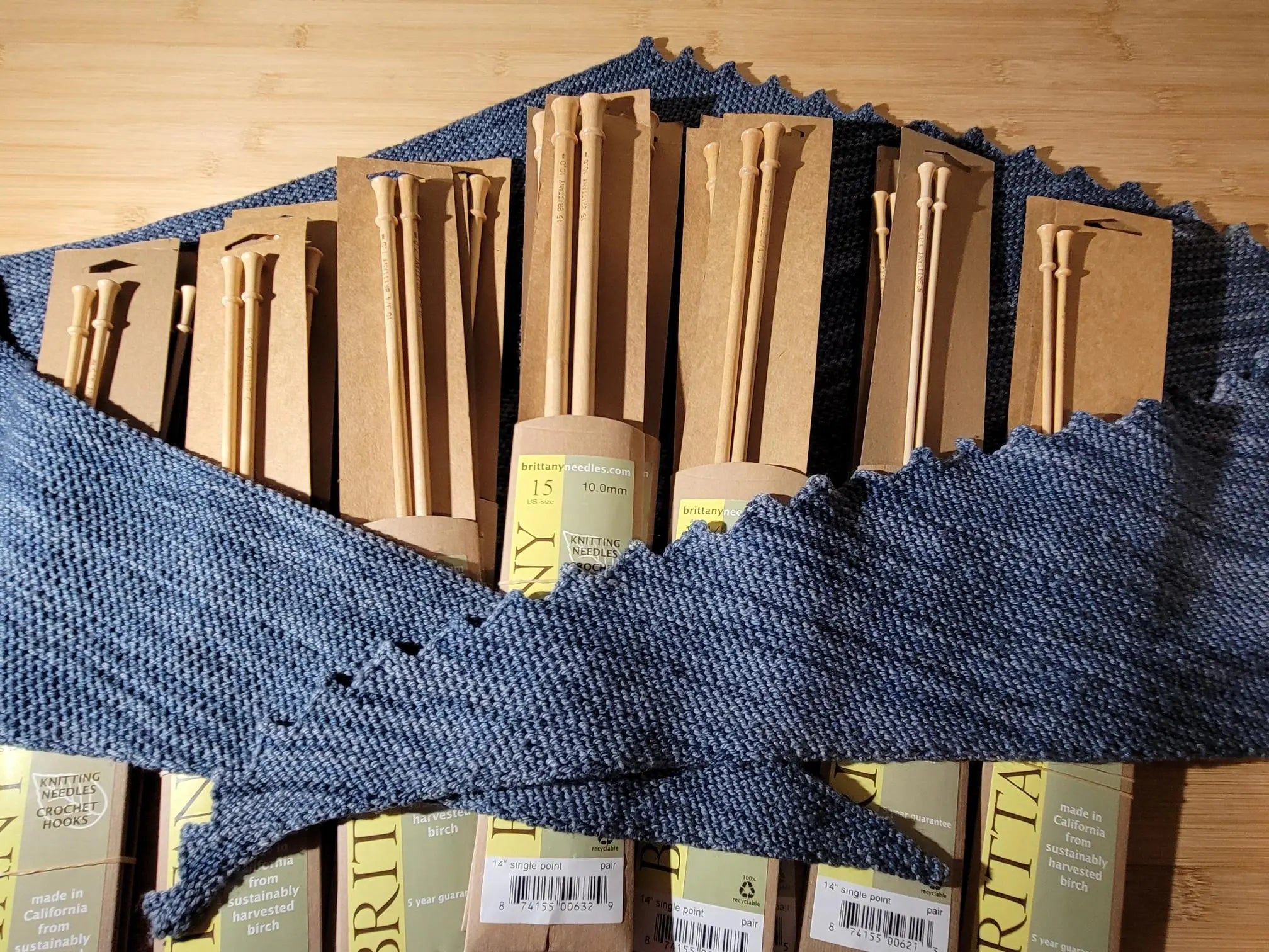 Brittany Birch Straight 14 inch Yarn Traveler & Haberdashery