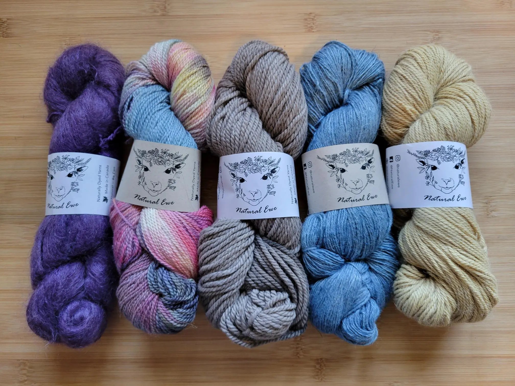 Natural Ewe Yarn Traveler & Haberdashery