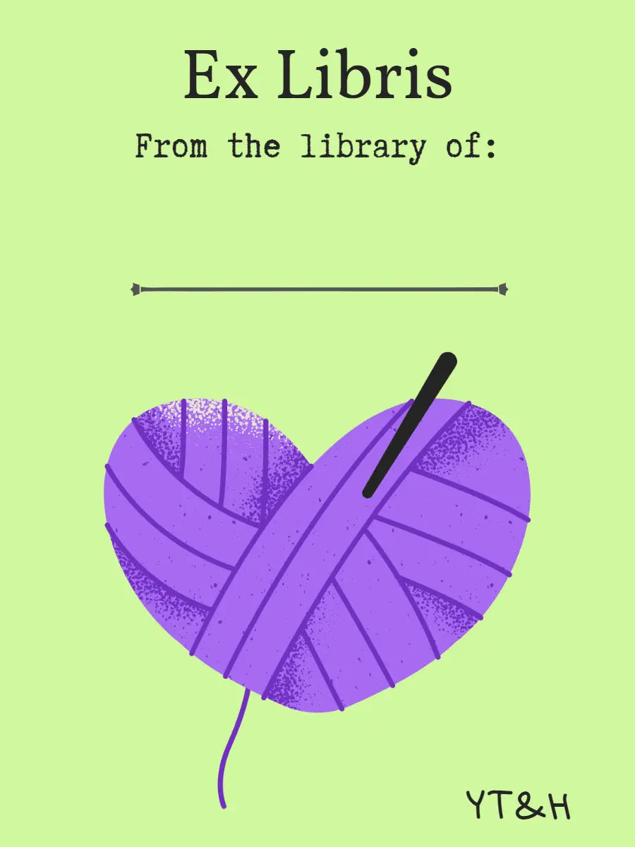 Bookplates: Ex Libris Yarn Traveler & Haberdashery