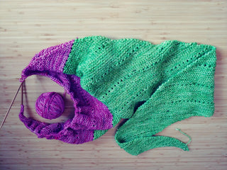 Pattern: Solstice Shawl (Asymmetrical) Yarn Traveler & Haberdashery