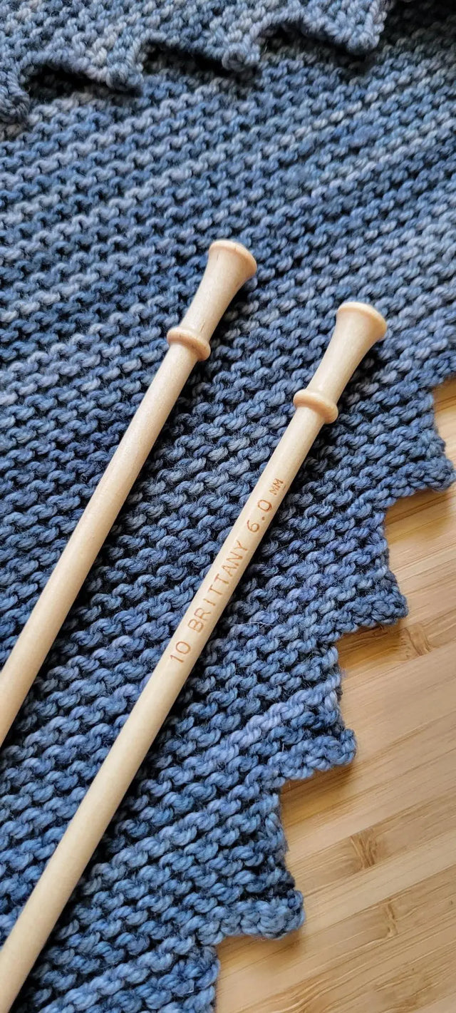Brittany Birch Straight US 10 (6.0 mm) 14 inch Yarn Traveler & Haberdashery