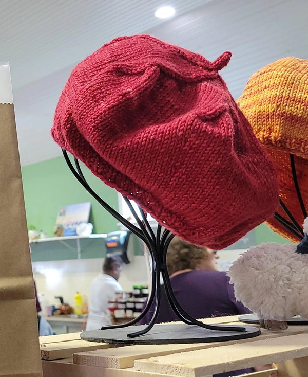 Knitwear: Honesty Beret Yarn Traveler & Haberdashery