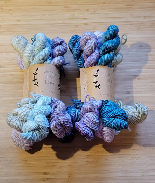 Lichen and Lace Fade Set Yarn Traveler & Haberdashery