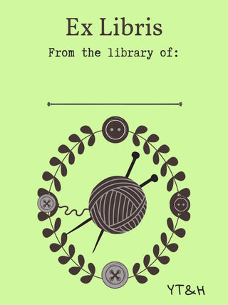 Bookplates: Ex Libris Yarn Yarn Traveler & Haberdashery
