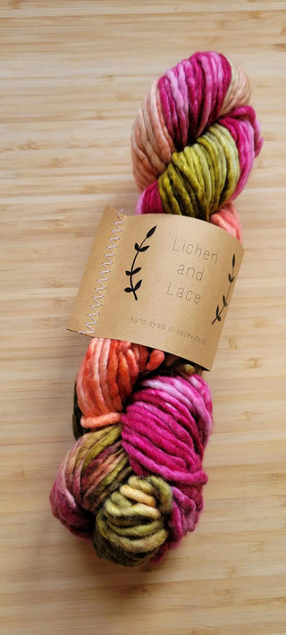 Lichen and Lace 80/20 Bulky Yarn Traveler & Haberdashery