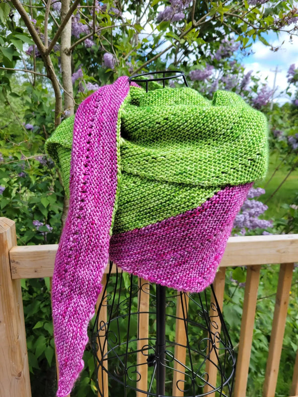 Knitwear: Solstice Shawl (Asymmetrical) Yarn Traveler & Haberdashery