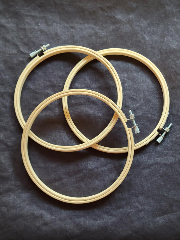 Embroidery Wooden Hoops Yarn Traveler & Haberdashery