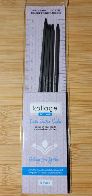 Kollage Double Pointed US 4 (3.50 mm) 7 inch/17 cm Yarn Traveler & Haberdashery