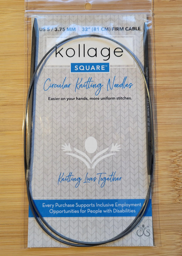 Kollage Circular Firm US 5 (3.75 mm) 32 in/81 cm Yarn Traveler & Haberdashery