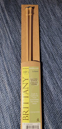 Brittany Birch Straight Needles US 10 1/2 (6.5 mm) 14 inch Yarn Traveler & Haberdashery