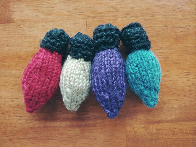Pattern: Christmas Light Garland 2020 Yarn Traveler & Haberdashery