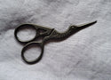 Embroidery Scissors (Small Crane) Yarn Traveler & Haberdashery