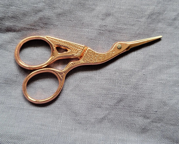Embroidery Scissors (Small Crane) Yarn Traveler & Haberdashery