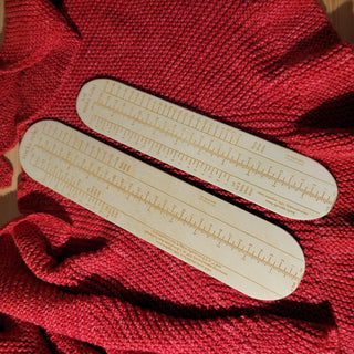 Sock Ruler (Kid) Yarn Traveler & Haberdashery