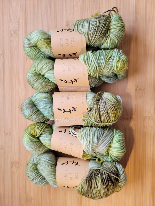 Lichen and Lace 80/20 Sock Yarn Traveler & Haberdashery