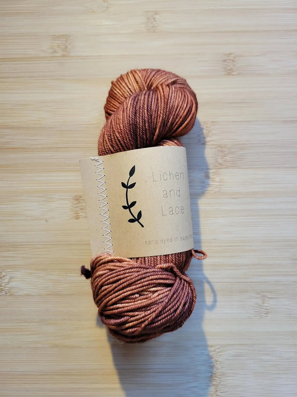 Lichen and Lace Superwash Merino Worsted Yarn Traveler & Haberdashery