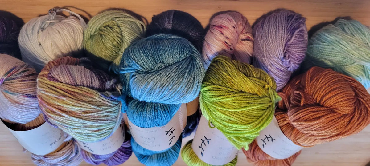 Lichen and Lace 80/20 Sock