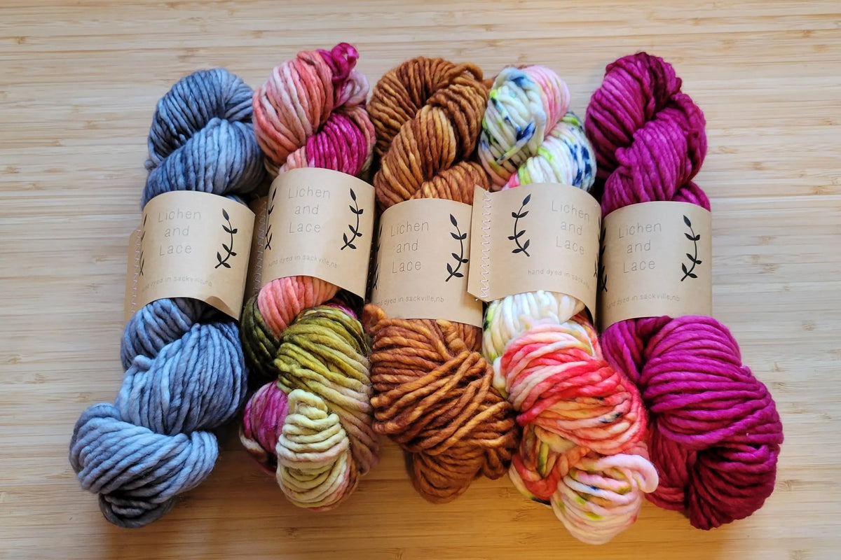Lichen and Lace Bulky 80/20