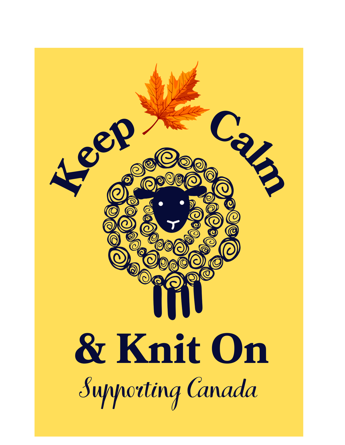 Digital Prints for (DTG) T-Shirts & Totes: Sheep & Supporting Canadian Made