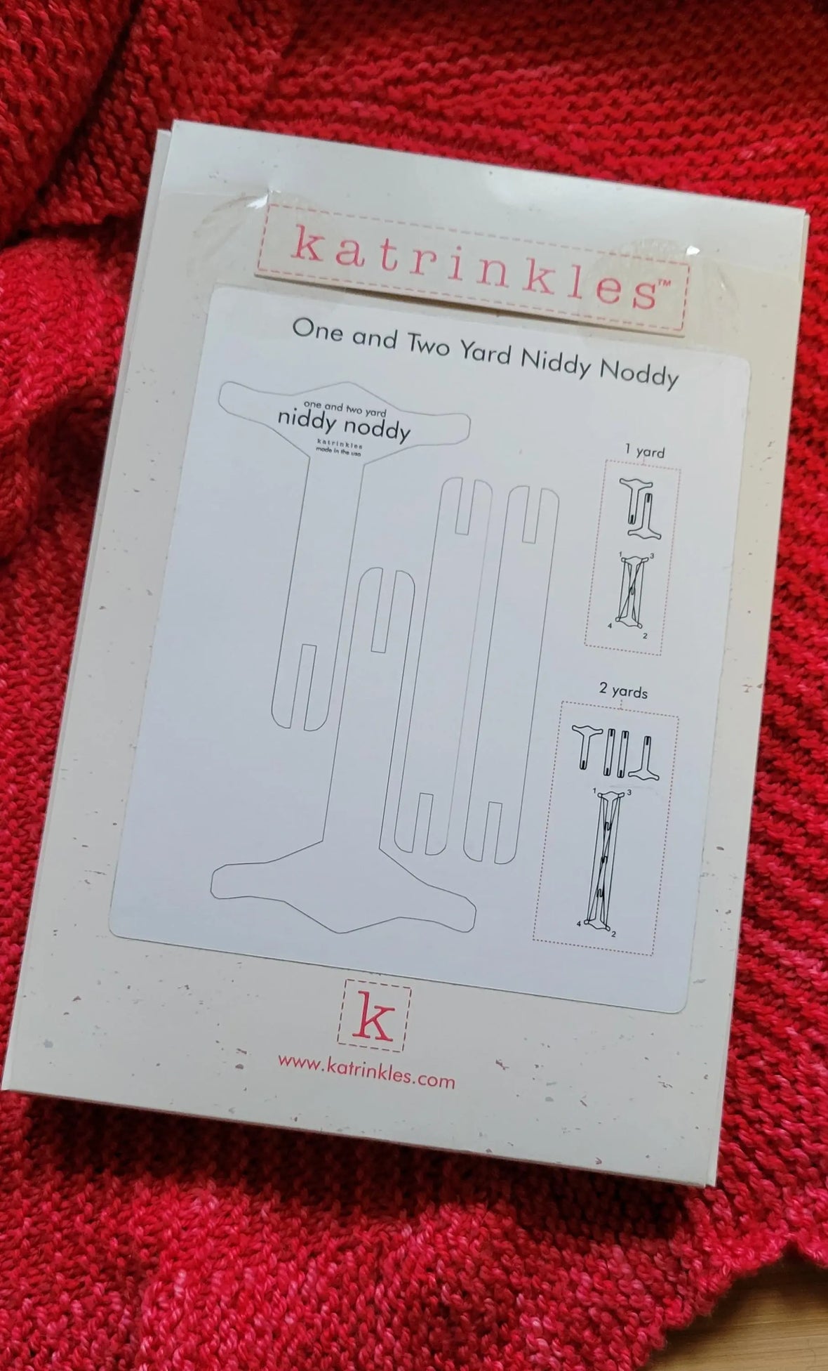Niddy Noddy Yarn Traveler & Haberdashery