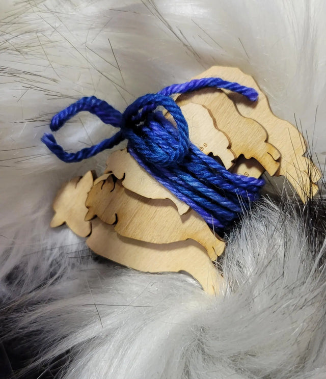 Sheep Yarn Bobbins Yarn Traveler & Haberdashery