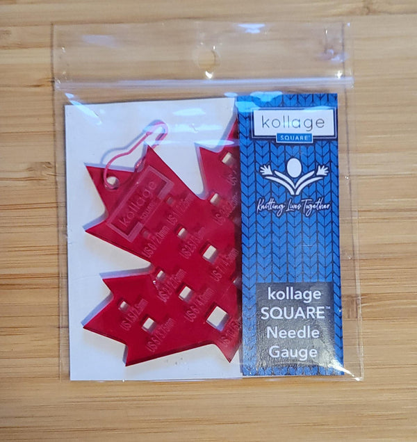 Kollage Square Knitting Needle Gauge