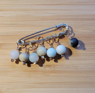 Stitch Markers for Knitting (Teal)