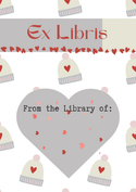 Bookplate: Ex Libris for Sheep & a Cat with Love