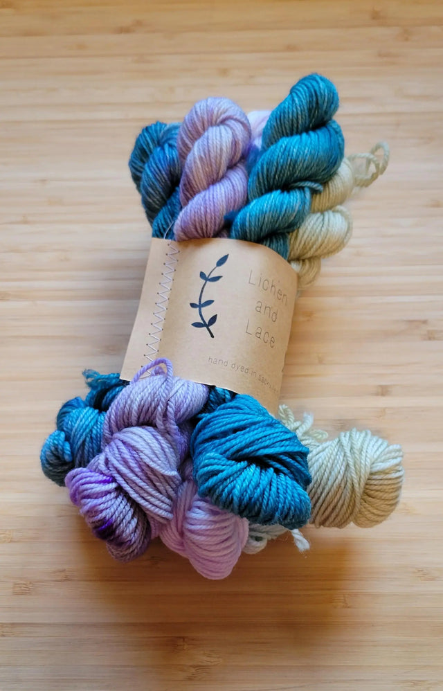 Lichen and Lace Fade Set Yarn Traveler & Haberdashery