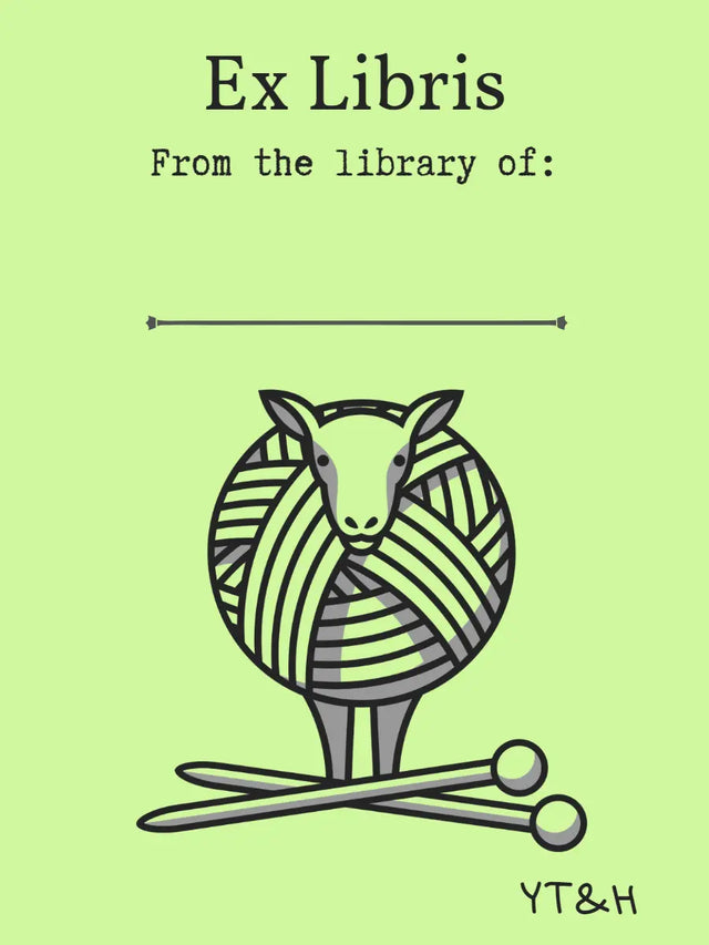 Bookplates: Ex Libris Yarn Yarn Traveler & Haberdashery