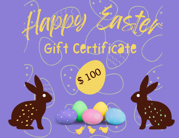 Yarn Traveler & Haberdashery Easter Gift Certificates Yarn Traveler & Haberdashery