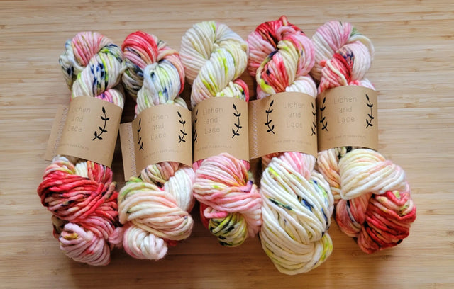 Lichen and Lace 80/20 Bulky Yarn Traveler & Haberdashery