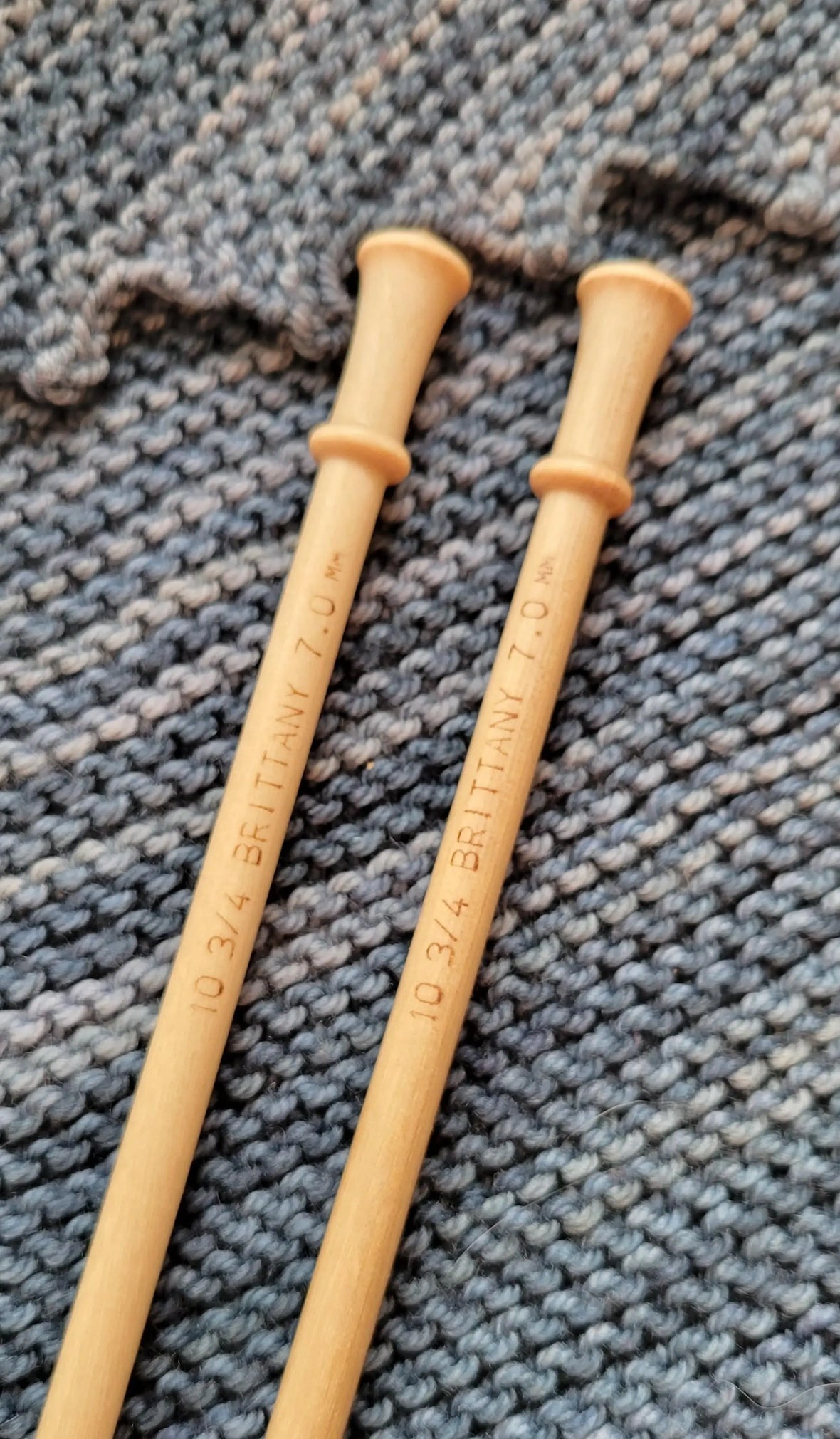 Brittany Birch Straight Needles US 10 3/4 (7 mm) 14 inch Yarn Traveler & Haberdashery