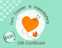 Chèques cadeaux Yarn Traveler &amp; Mercerie