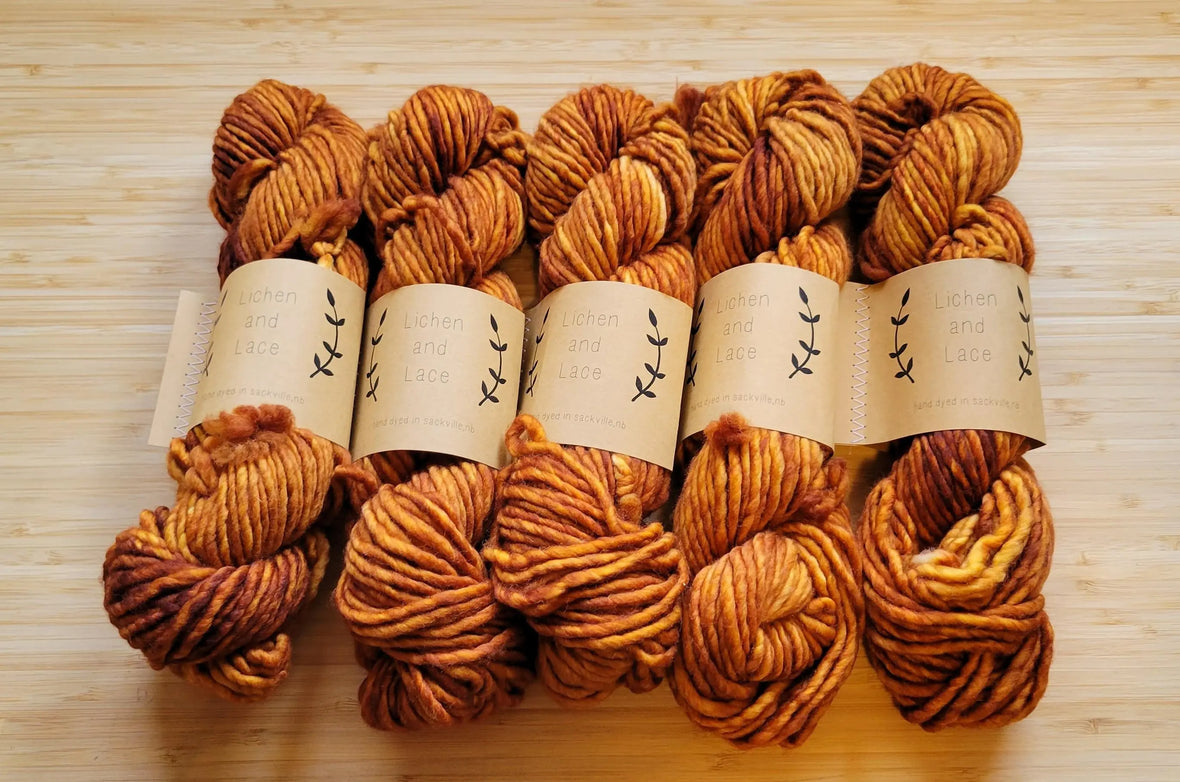 Lichen and Lace 80/20 Bulky Yarn Traveler & Haberdashery