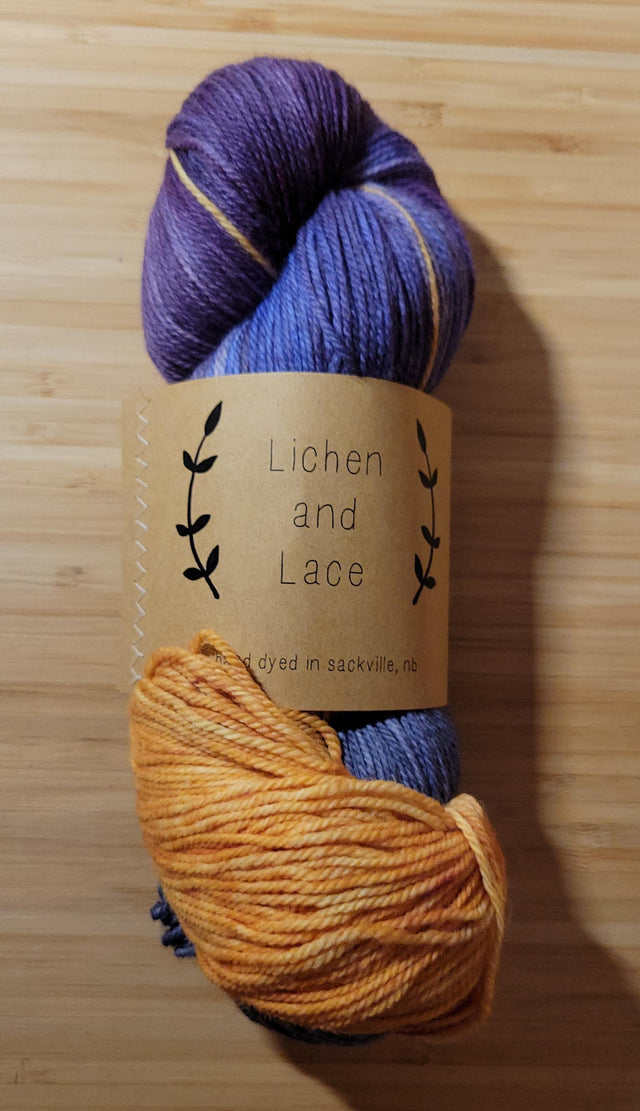 Lichen and Lace 80/20 Sock