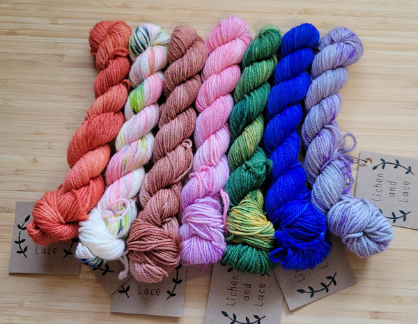 Lichen and Lace Sock Mini Set