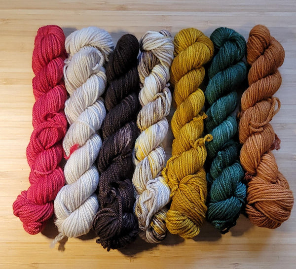 Lichen and Lace Sock Mini Fade Set