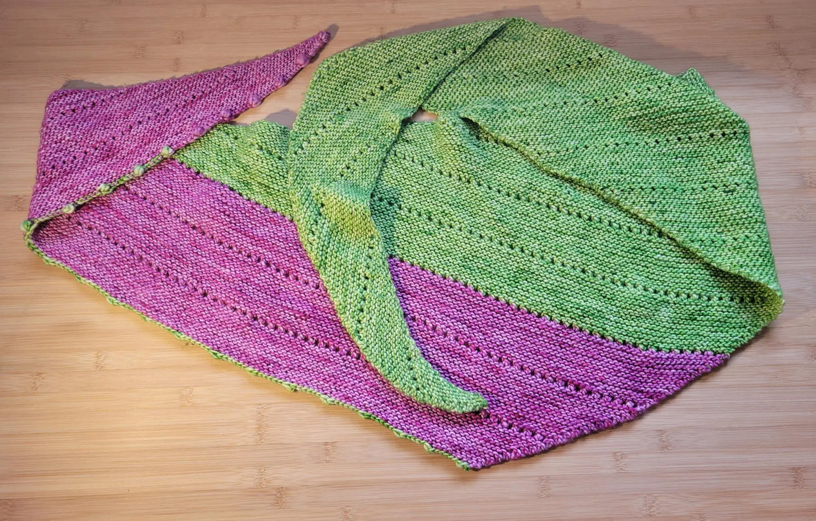 Knitwear: Solstice Shawl (Asymmetrical) Yarn Traveler & Haberdashery