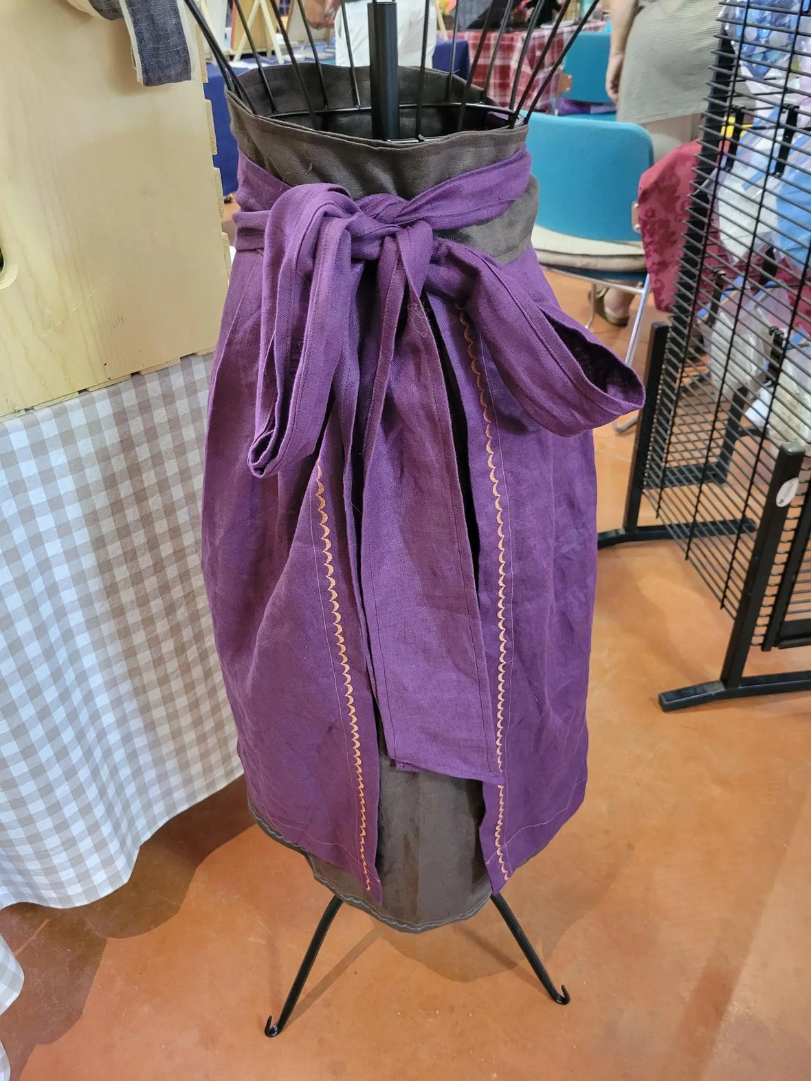 Sofia Apron Yarn Traveler & Haberdashery