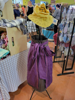 Sofia Apron Yarn Traveler & Haberdashery