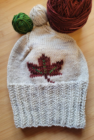 Pattern: Becoming Canadian Yarn Traveler & Haberdashery