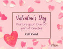 Yarn Traveler & Haberdashery Valentine's Day Gift Card/Certificate Yarn Traveler & Haberdashery