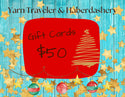 Yarn Traveler & Haberdashery Christmas Gift Card/Certificate Yarn Traveler & Haberdashery