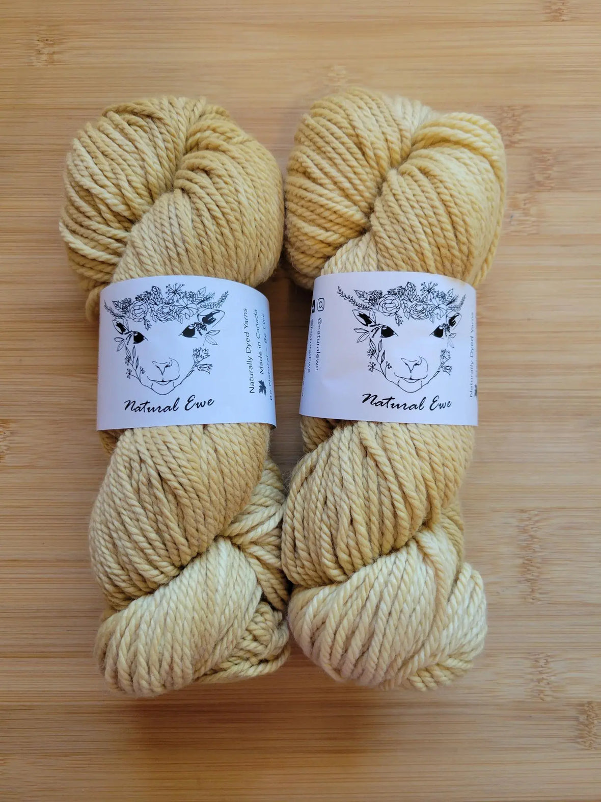 Natural Ewe Chunky C.A.K.E Yarn Traveler & Haberdashery