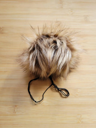Faux Fur Pompoms Wildcat Yarn Traveler & Haberdashery