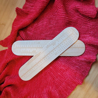 Sock Ruler (Adult) Yarn Traveler & Haberdashery